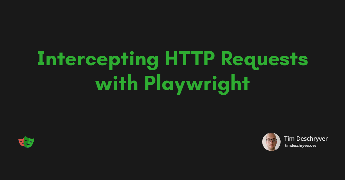 Intercepting HTTP Requests with Playwright