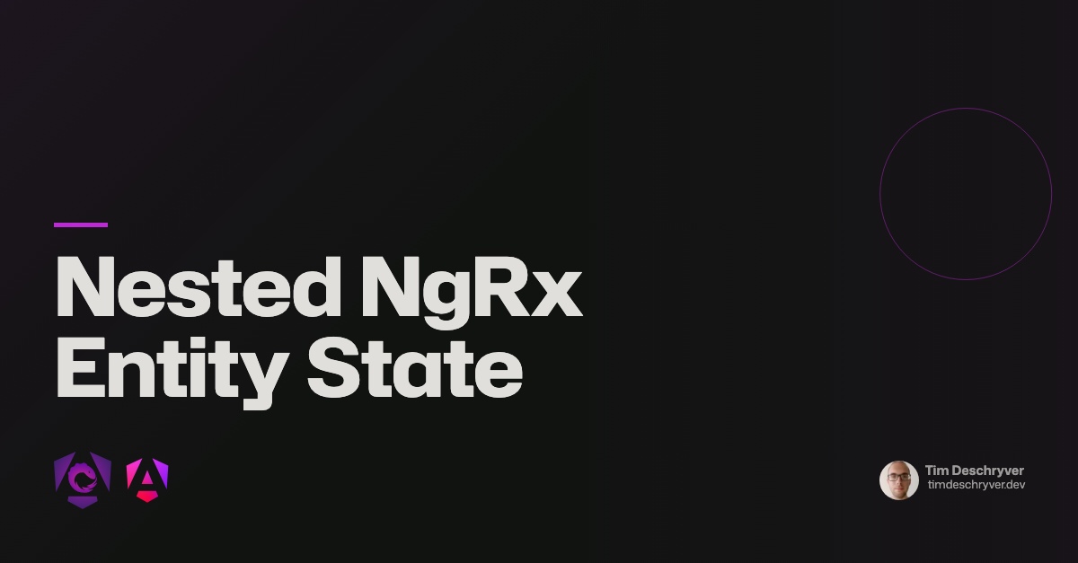 Nested NgRx Entity State