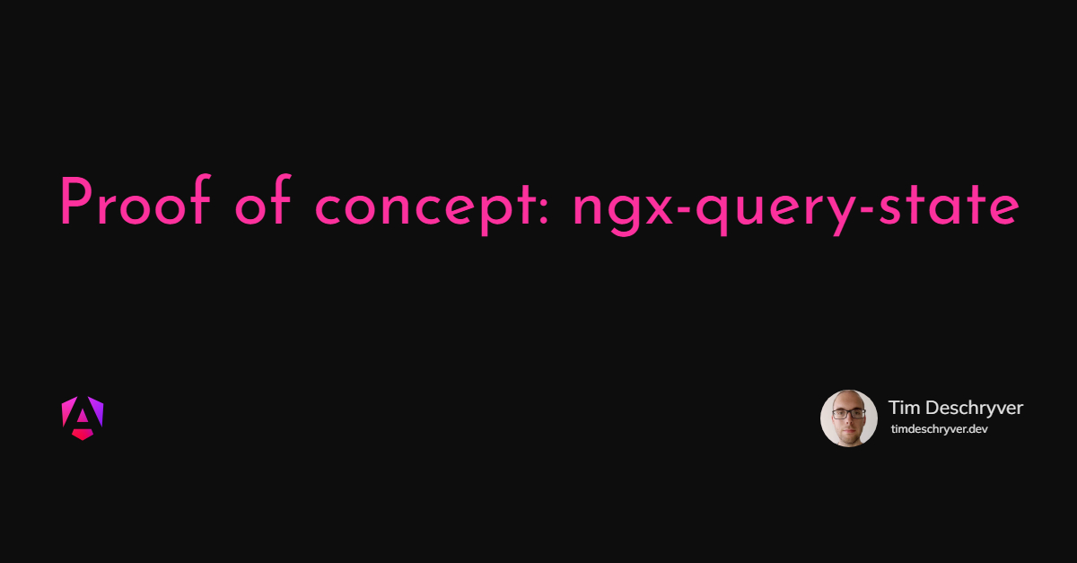 Proof of concept: ngx-query-state
