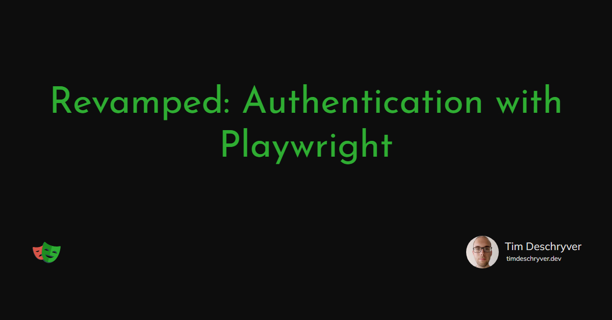 Revamped: Authentication with Playwright